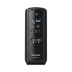 UPS de 1500 VA/900 W, Topología Línea Interactiva, Entrada 120 Vca NEMA 5-15P, Onda Senoidal Pura, Tipo Torre, Con 10 Tomas NEMA 5-15R