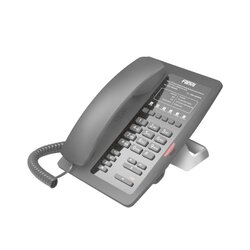 Teléfono IP para Hotelería, profesional con 6 teclas programables para servicio rápido (Hotline), plantilla personalizable con PoE