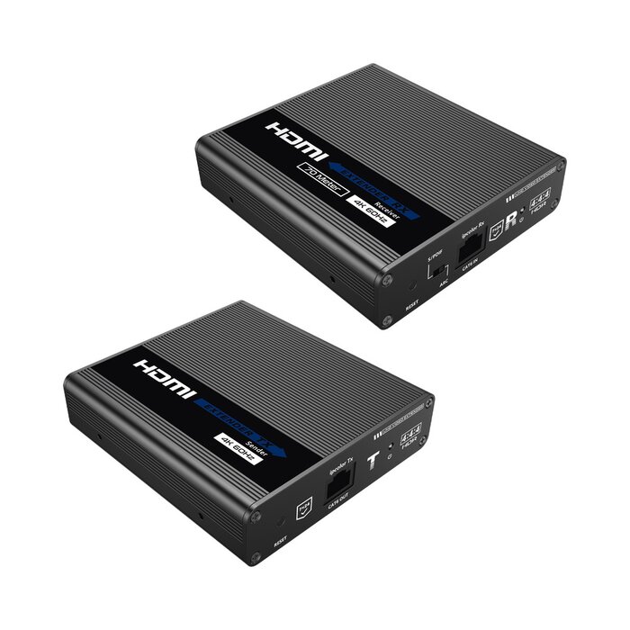 Extensor ultra HD HDMI 4K@60Hz con IR / Distancia de 70 Metros / Conexión en cascada
