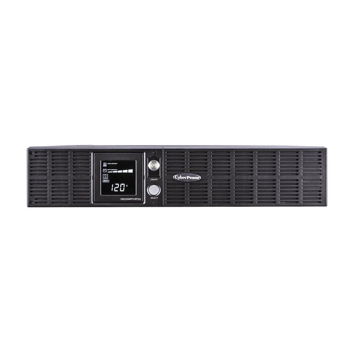 UPS 2000 VA/1540 W, Topología Línea Interactiva, Entrada 120 Vca NEMA 5-20P, Onda Senoidal Pura, Torre o Rack 2 UR, Con 2 Tomas NEMA 5-20R y 6 NEMA 5-15R