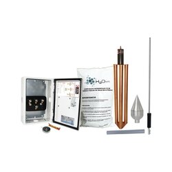 Kit de Pararrayo con Punta con Diámetro de Protección de 160 metros.