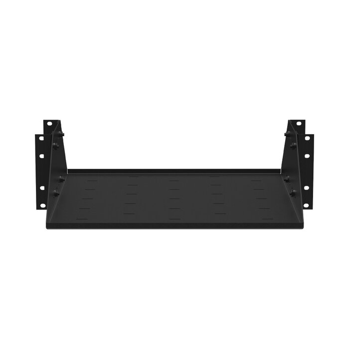 Charola para Rack de 19" de 3 Unidades. Doble Fijación. Profundidad: 484 mm.