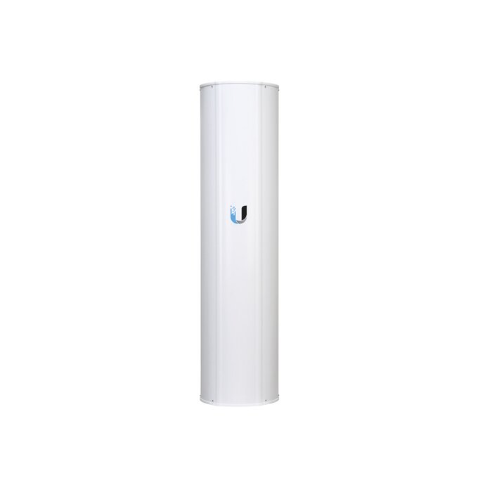 Antena sectorial blindada de 90º de cobertura 5 GHz (5.15 - 5.85 GHz), dividida en 3 bloques de 30º, ideal para alta densidad de suscriptores