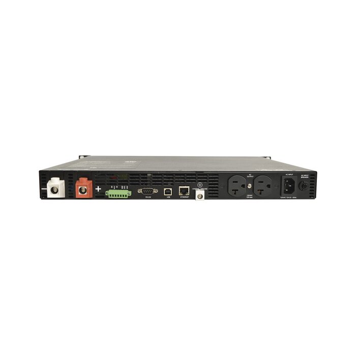 Inversor de corriente Onda Pura Montaje en rack 1U 1200W, 24 VCD- 120 VCA, 50/60 Hz