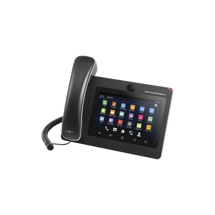 Teléfono IP GrandStream Empresarial para Videoconferencias con Android 7, 16 lineas, procesador 4 nucleos