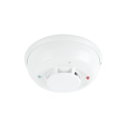 Detector Fotoeléctrico de Humo de 2 Hilos con Relevador y Sensor de Temperatura, Serie i3