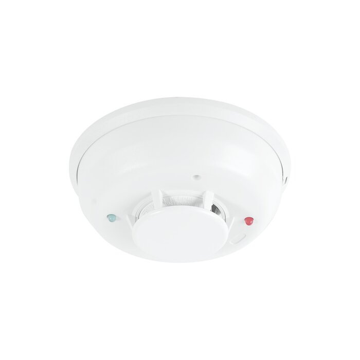 Detector Fotoeléctrico de Humo de 2 Hilos con Relevador y Sensor de Temperatura, Serie i3