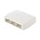 Caja de Montaje en Superficie, Para 6 Módulos Mini-Com, Color Blanco