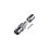 Conector BNC Hembra de Anillo Plegable para cables RG-6/U, 75 Ohm Ni/Au/Teflon.