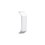 Unión recta de tapa, para uso con canaleta T45, Material PVC Rígido, Color Blanco Mate