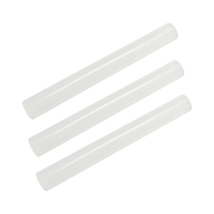 Barras de silicón 1/2" x 30 cm bolsa con 1 kg