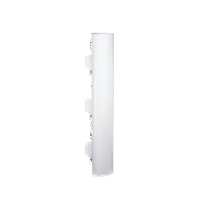 Antena sectorial blindada de 90º de cobertura 5 GHz (5.15 - 5.85 GHz), dividida en 3 bloques de 30º, ideal para alta densidad de suscriptores