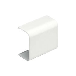 Unión recta, para uso con canaleta LD3, material ABS, Color Blanco Mate