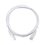 Cable de Parcheo Slim UTP Cat6 - 3 m Blanco Diámetro Reducido (28 AWG)