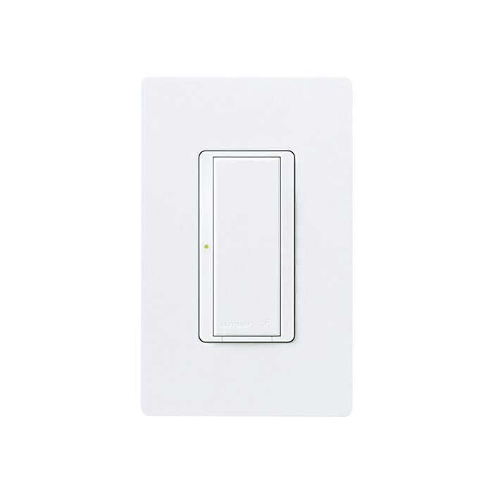 Switch interruptor on/off, 8A iluminacion, 1/10HP fan @120V, 120-277 V, no requiere cable neutro.
