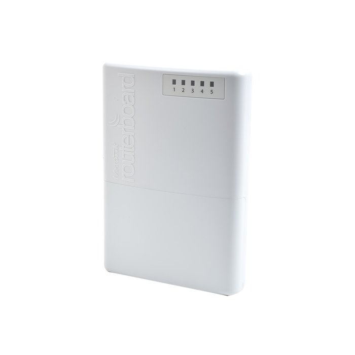 (PowerBox) RouterBoard, 5 Puertos Fast Ethernet con PoE Pasivo, para exterior