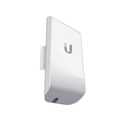 NanoStation airMAX locoM2 CPE, hasta 150 Mbps, frecuencia 2 GHz (2412-2462 MHz) con antena integrada de 8 dBi