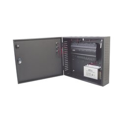 Controlador de acceso / 4 PUERTAS / Biometría Integrada / Hasta 3,000 Huellas / 30,000 Tarjetas / Incluye Gabinete y Fuente de Alimentación 12VCD/5A