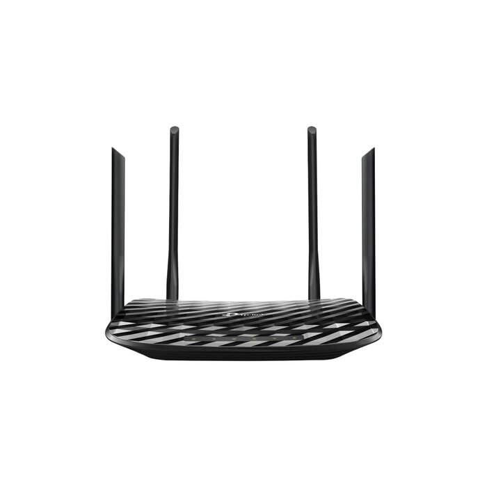 Router inalámbrico AC 1200 doble banda 1 puerto WAN 10/100/1000 Mbps Y 4 puertos LAN 10/100/1000 Mbps