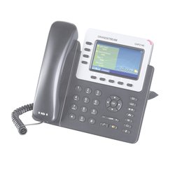 Teléfono IP Empresarial para 4 líneas. Puede agregar hasta 160 BLF (teclas de marcación rápida) con cuatro GXP2200EXT