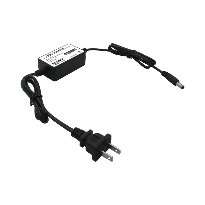 Fuente de poder de 5 Vcd regulado @ 2A; UL; Voltaje de entrada de 100-240 Vca