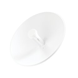 PowerBeam airMAX M5, hasta 150 Mbps, frecuencia 5 GHz (5170-5875 MHz) con antena tipo plato de 25 dBi