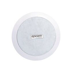 Altavoz Coaxial 5"+1.5" para Montaje en Techo / 3.75-7.5-15-30w@100v+8ohm / Material ABS / Rejilla metálica