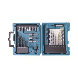 Juego de accesorios multipropósito 34 piezas brocas y puntas para atornillar