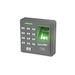 Lector de huella y proximidad con teclado autónomo, 500 huellas/500 tarjetas/8 passwords