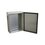 Gabinete de Acero IP66 Uso en Intemperie (300 x 400 x 200 mm) con Placa Trasera Interior y Compuerta Inferior Atornillable (Incluye Chapa y Llave).