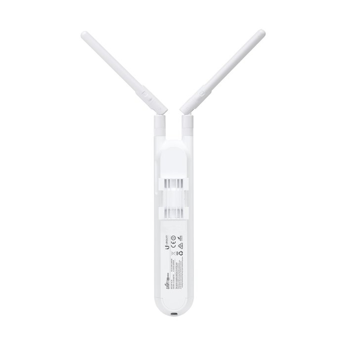 Access Point UniFi MESH para exterior 802.11ac doble banda 2.4/5 GHz, MIMO 2x2, antenas desmontables, hasta 1167 Mbps