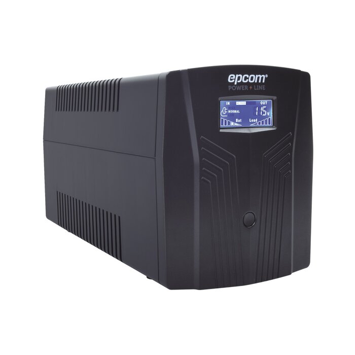 UPS de 1200VA/720W / Topología Línea Interactiva / Entrada y Salida 120 Vca / Regulador de Voltaje AVR 80-150 Vca / Clavija NEMA 5-15P / 6 Tomas NEMA 5-15R