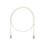 Cable de parcheo UTP Categoría 5e, con plug modular en cada extremo - 2 m. - Blanco mate