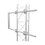 Brazo Uso Rudo para Torre STZ Galvanizado por Inmersión en Caliente de 170 x 60 cm Tubo 2" Ced 30.