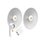Kit de 2 radios C5X con antenas N5-X25-2PACK (25 dBi), rango de frecuencia extendida (4.9 a 6.4 GHz), incluye inyector POE