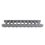 Organizador de Cable Horizontal RouteIT, Sencillo, Para Rack de 19in, 4in de profundidad, 1UR