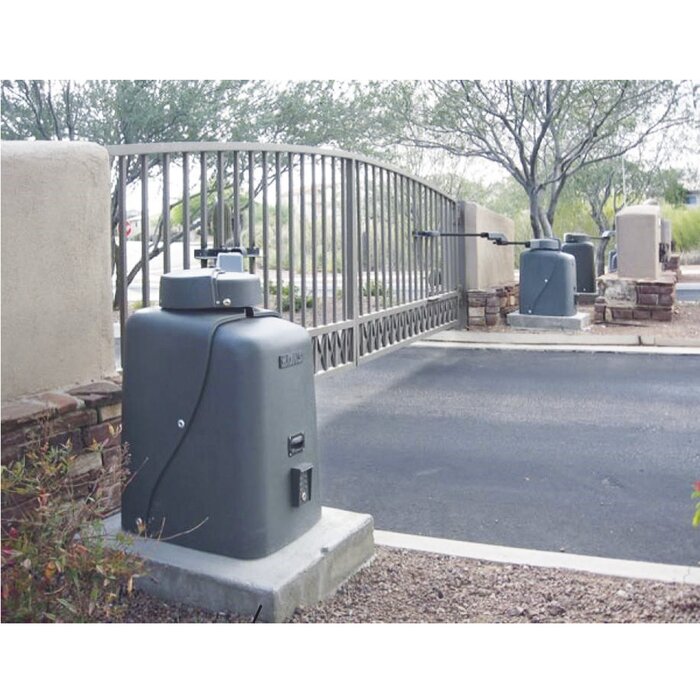 Operador DKS Primario Para Puertas Abatibles / Puerta de hasta 7.6 M / Máximo Peso por Hoja de 907 Kg / USO CONTINUO