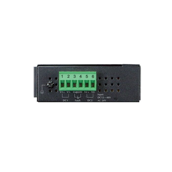 Switch Administrable industrial L2+ de 4 puertos 10/100/1000T + 2 puertos SFP 100/1000X