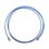 Patch Cord "Skinny" Cat6A Blindado S/FTP, 7ft, Diámetro Reducido 28 AWG, Color Azul
