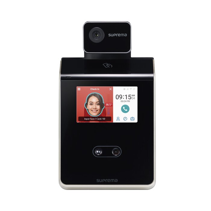 FaceStation 2 Lector Facial/ Notificación por Temperatura Alta / Bluetooth MultiClass SE Dual RFID (125KHZ EM HID PROX 13.56MHZ Mifare DesFire / EV1 FELICA ICLASS S) Compatible con BioStar2