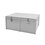 Gabinete Plástico para Exterior (IP65) de 560 X 380 x 265 mm Cierre por broche.