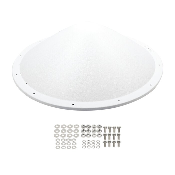 Radomo para antenas TXP-D4865-28-N y TXP-D4865-28-SMA, reduce la carga de viento y mejora la estabilidad del enlace, resistente a cualquier tipo de intemperie