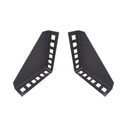 Rack Adaptador de 19" 1U para Instalación de Equipo en Superficie Plana (2 Piezas).
