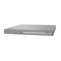 Switch Administrable de 24 puertos 10/100/1000T + 2 puertos SFP 100/1000X