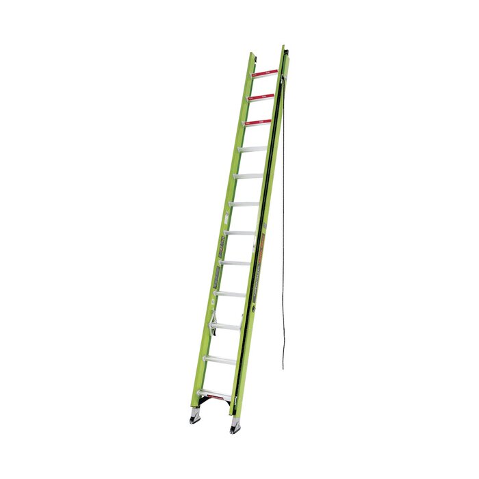 Escalera de Extensión de Aluminio + Fibra de Vidrio Hasta 7.31 m. !La Más Liviana del Mundo!
