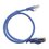 Patch Cord Cat6A 10G blindado 1.0M ( 3.28 ft ) AZUL