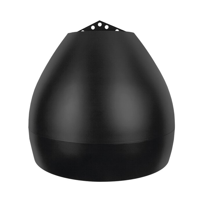 Beat Drop Altavoz colgante comercial de 8 in con kit colgante Gripple. 70v | 100v | 8 Ohms, 5-125 Watts, Negro