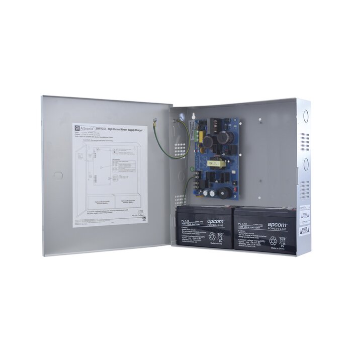 Fuente de poder de 12 VCD o 24 VCD a 6 Amp. Ideal para aplicaciones de potencia.