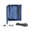 Fuente de poder profesional HEAVY DUTY de 11 - 15 Vcd @ 16 Amper, para 8 cámaras, con voltaje de entrada de: 110-220 Vca / Compatible con cámaras 4K