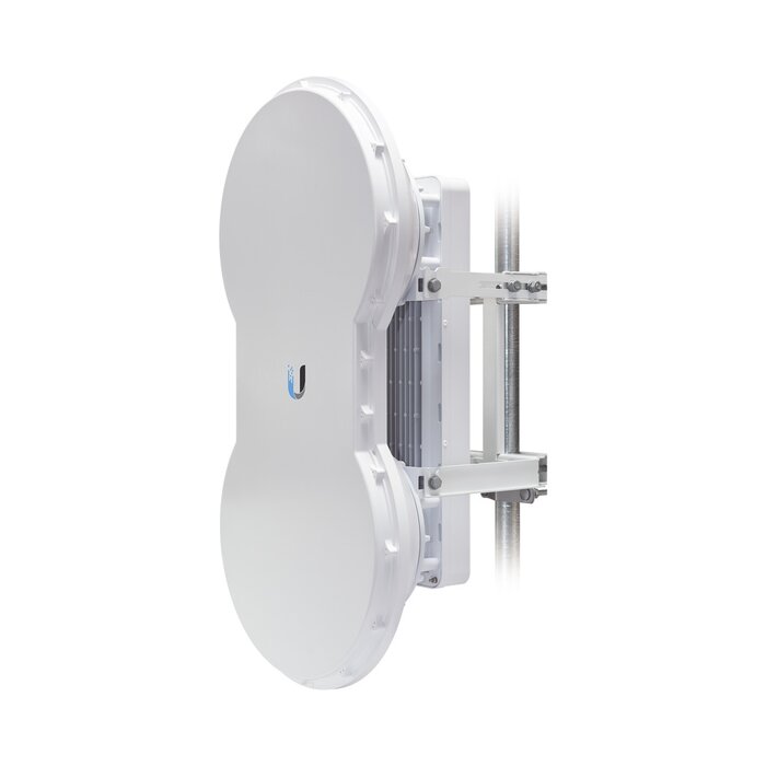 Radio de Backhaul de alta capacidad full duplex, tecnología airFiber hasta 1.2 Gbps, 5 GHz (5470 - 5950 MHz) con antena integrada de 23 dBi